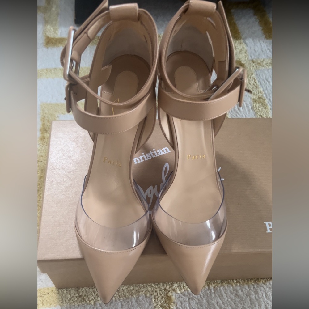 Used Christian louboutin heels wore once